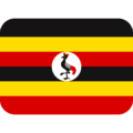 🇺🇬 Bendera Uganda Twitter