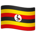 🇺🇬 Bendera Uganda WhatsApp