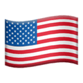 🇺🇸 Bendera Amerika Serikat Apple