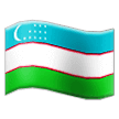 🇺🇿 Bendera Uzbekistan Samsung