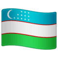 🇺🇿 Bendera Uzbekistan WhatsApp