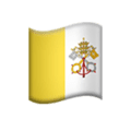 🇻🇦 Bendera Vatikan Apple