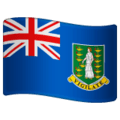 🇻🇬 Bendera Kepulauan Virgin Britania Raya WhatsApp
