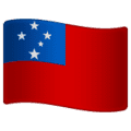 🇼🇸 Bendera Samoa WhatsApp