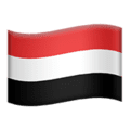 🇾🇪 Bendera Yaman Apple