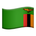 🇿🇲 Bendera Zambia Apple