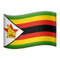 🇿🇼 Bendera Zimbabwe Apple