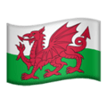 🏴󠁧󠁢󠁷󠁬󠁳󠁿 Bendera Wales Apple