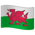 🏴󠁧󠁢󠁷󠁬󠁳󠁿 Bendera Wales WhatsApp