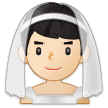👰🏻‍♂️ Pria Berpenutup Kepala Samsung