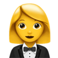 🤵‍♀️ Perempuan Memakai Tuksedo Apple