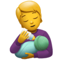 🧑‍🍼 Orang Menyusui Bayi Apple