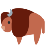 bison 1f9ac 1