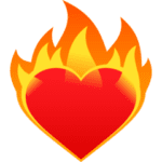 ❤️‍🔥 Hati Berapi Api JoyPixels