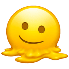 🫠 Wajah Meleleh Emojipedia