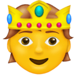 🫅 Orang Menggunakan Mahkota Emojipedia