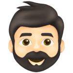 🧔🏻‍♂️ Pria Berjanggut Warna Kulit Cerah Emojipedia